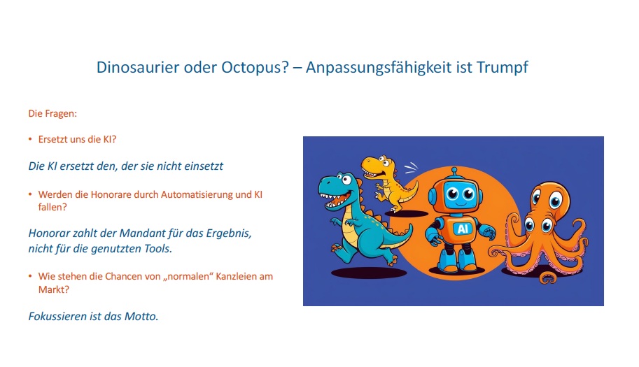 Dinosaurier oder Octopus