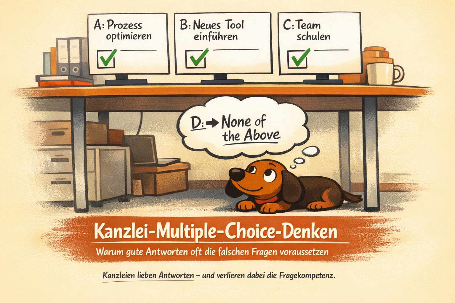 Out of the box Lösungsdenken