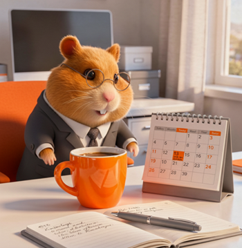 Timeboxing Hamster Kalender Zeitmanagement