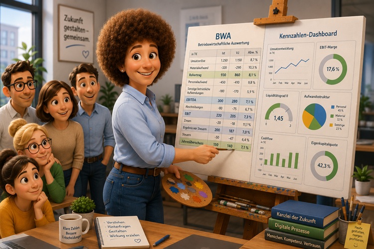 2606 Bobbie Ross KI in der Kanzlei